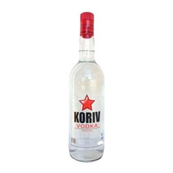 1 LITRO VODKA KORIV