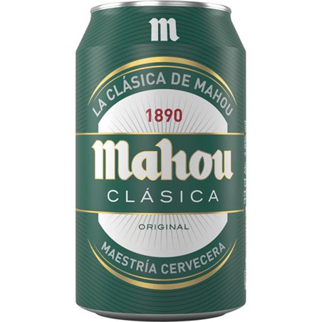 Cerveza Mahou Clasica Lata 33cl