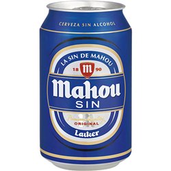 Cerveza Mahou Sin Lata 33 Cl