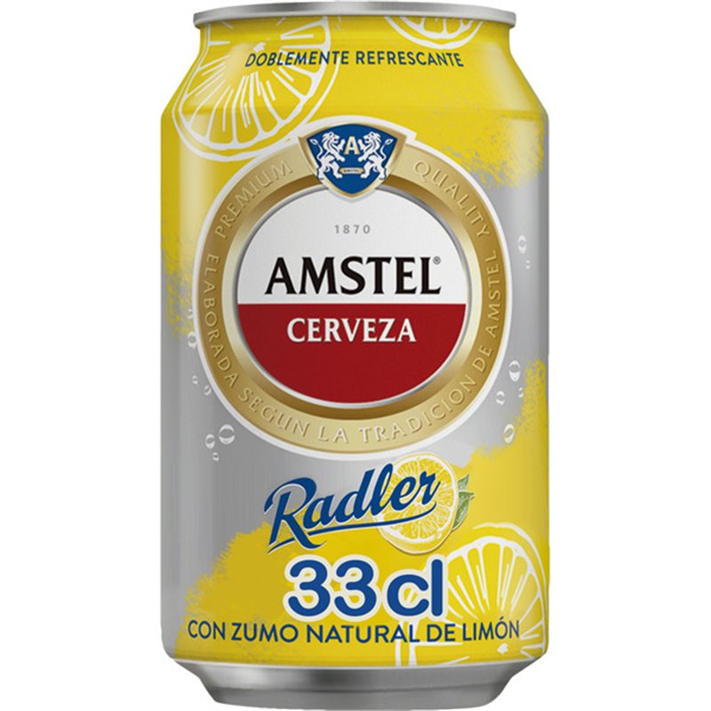 Cerveza Amstel Radler Lata 33cl