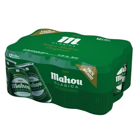 Cerveza Mahou Clasica Lat 33p1