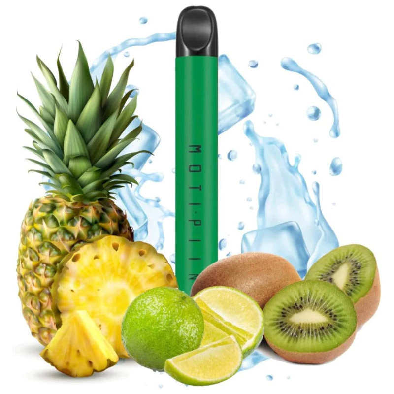 VAPER MOTI PIIN PINAPPLE KIWI LIMA 0%