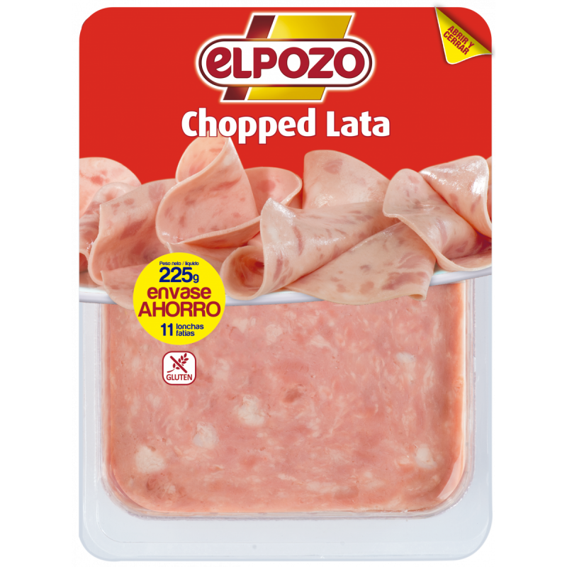 CHOPPED PORK LATA 225G