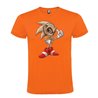 Camiseta Manga Corta Diseño Sonic Esquelético