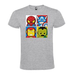 Camiseta Manga Corta Diseño Avengers