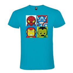 Camiseta Manga Corta Diseño Avengers