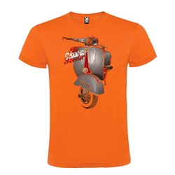 Camiseta Manga Corta Diseño The Classic Scooter