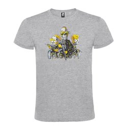 Camiseta Manga Corta Diseño Call Of Duty Simpsons