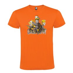 Camiseta Manga Corta Diseño Call Of Duty Simpsons