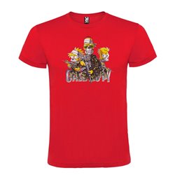 Camiseta Manga Corta Diseño Call Of Duty Simpsons