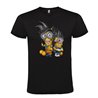 Camiseta Manga Corta Diseño Minions Dragon Ball