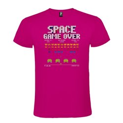 Camiseta Manga Corta Diseño Space Invaders