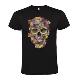 Camiseta Manga Corta Diseño Calavera Katrina