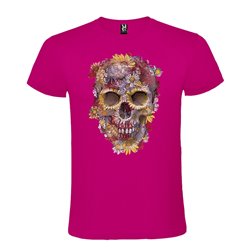 Camiseta Manga Corta Diseño Calavera Katrina