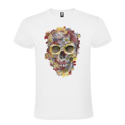 Camiseta Manga Corta Diseño Calavera Katrina