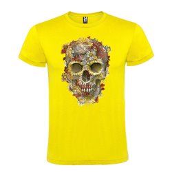 Camiseta Manga Corta Diseño Calavera Katrina