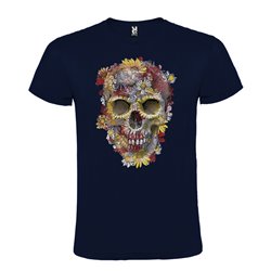 Camiseta Manga Corta Diseño Calavera Katrina