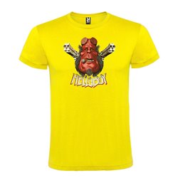 Camiseta Manga Corta Diseño Hellboy