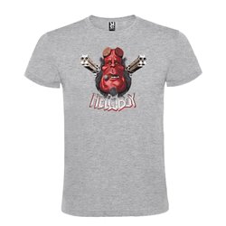 Camiseta Manga Corta Diseño Hellboy