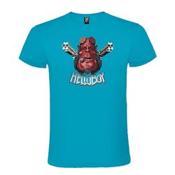 Camiseta Manga Corta Diseño Hellboy