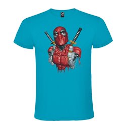 Camiseta Manga Corta Diseño Deadpool