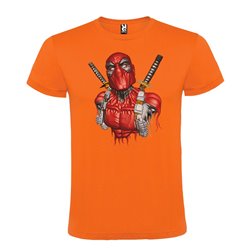 Camiseta Manga Corta Diseño Deadpool