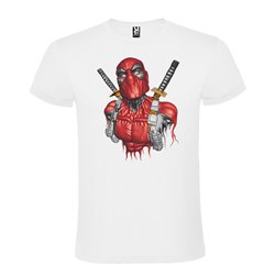 Camiseta Manga Corta Diseño Deadpool