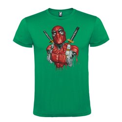 Camiseta Manga Corta Diseño Deadpool