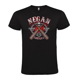 Camiseta Manga Corta Diseño Negan Lucille