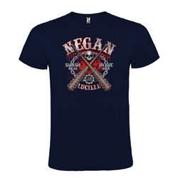 Camiseta Manga Corta Diseño Negan Lucille