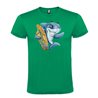 Camiseta Manga Corta Diseño Delfin Surfero