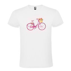 Camiseta Manga Corta Diseño Love Bicycle