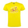 Camiseta Manga Corta Diseño Love Bicycle