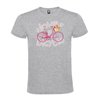 Camiseta Manga Corta Diseño Love Bicycle