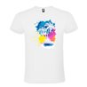 Camiseta Manga Corta Diseño Isla Paraiso Pintura