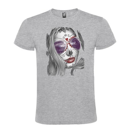 Camiseta Manga Corta Diseño Cara Mujer Katrina