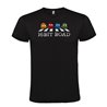 Camiseta Manga Corta Diseño 16 Bit Road Pacman