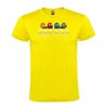 Camiseta Manga Corta Diseño 16 Bit Road Pacman