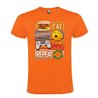 Camiseta Manga Corta Diseño Eat Sleep Game Repeat