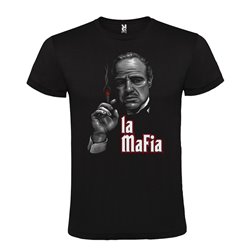 CAMISETA MANGA CORTA DE DISEÑO LA MAFIA