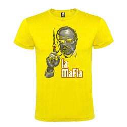 CAMISETA MANGA CORTA DE DISEÑO LA MAFIA