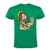 CAMISETA MANGA CORTA DE DISEÑO HOMER JAMAICANO