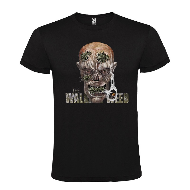 CAMISETA MANGA CORTA DE DISEÑO THE WALKING WEED