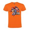 CAMISETA MANGA CORTA DE DISEÑO SUPERMARIO CAPTAIN AMERICA