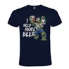 CAMISETA MANGA CORTA DE DISEÑO I NEED MORE BEER