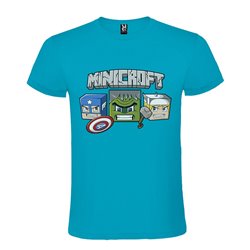 CAMISETA MANGA CORTA DE DISEÑO MINICRAFT