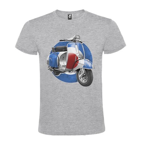 CAMISETA MANGA CORTA DE DISEÑO SUPER SCOOTER