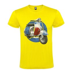 CAMISETA MANGA CORTA DE DISEÑO SUPER SCOOTER