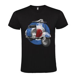 CAMISETA MANGA CORTA DE DISEÑO SUPER SCOOTER