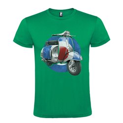 CAMISETA MANGA CORTA DE DISEÑO SUPER SCOOTER